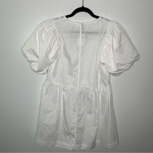 H&M Tie Front Balloon Sleeve Dress S - Picture 5 of 6